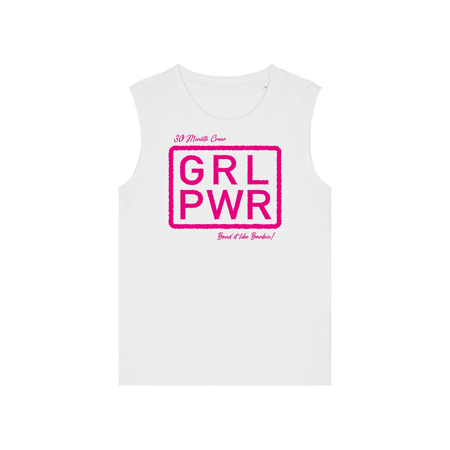 (2) GRL PWR Medium Fit Sleeveless Top (full length)