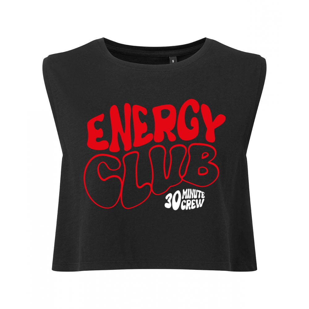 (3b) Energy Club Sleeveless Long Crop
